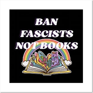 Ban fascists not books Posters and Art